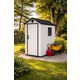 Госпблок-сарай пластиковий BKS 3х5FT з двосхилим дахом 210 × 103 × 163 см